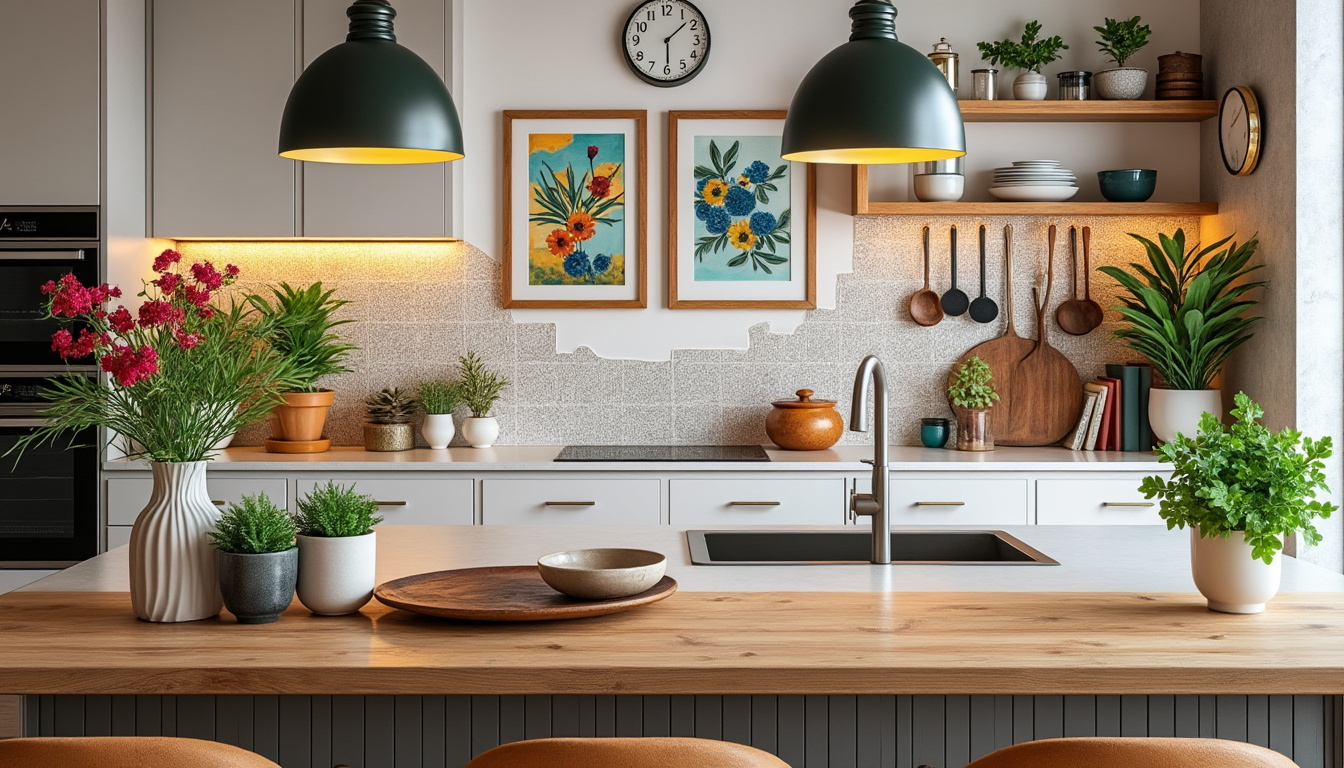Cuisine unique : sublimer votre espace avec des touches déco