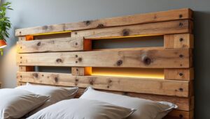 apprenez à fabriquer votre propre tête de lit originale et écologique en utilisant des palettes en bois recyclées. un guide simple et créatif pour décorer votre chambre.