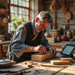 découvrez l'histoire inspirante d'un artisan passionné qui allie savoir-faire traditionnel et techniques modernes pour créer des œuvres uniques.