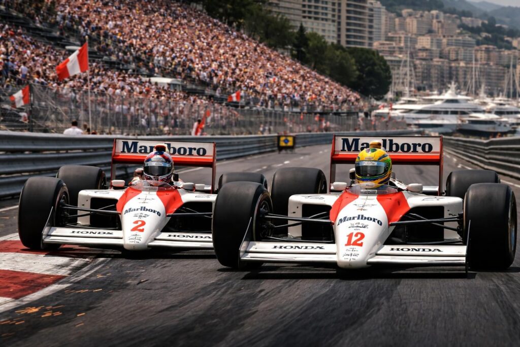 découvrez les récits légendaires d'ayrton senna et alain prost, icônes du sport automobile, à travers des contes captivants sur les circuits mythiques qui ont marqué l'histoire.