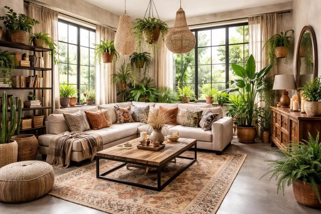 découvrez les tendances déco 2026 alliant bohème chic, style industriel et inspirations nature pour un intérieur moderne et harmonieux.