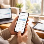 optimisez la gestion de vos finances grâce à nos solutions bancaires mobiles et services accessibles à distance, pour plus de simplicité et de sécurité au quotidien.