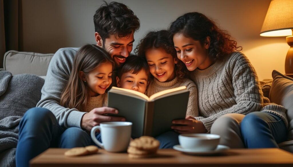 découvrez des histoires et rituels du soir pour créer des moments précieux en famille, renforcer les liens et instaurer une atmosphère apaisante avant le coucher.