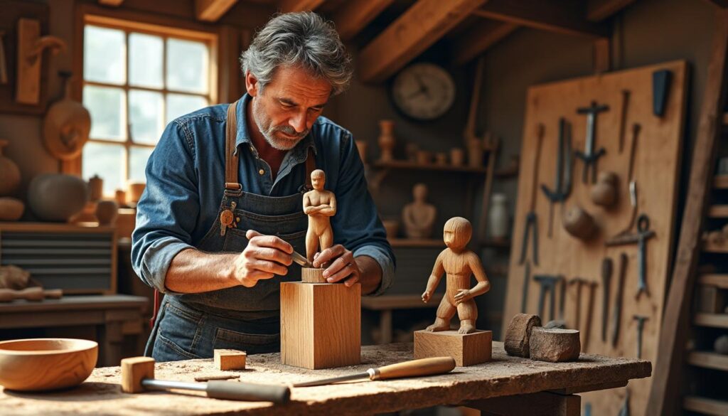 découvrez le métier de sculpteur sur bois, un art traditionnel qui allie créativité et savoir-faire pour créer des œuvres intemporelles.
