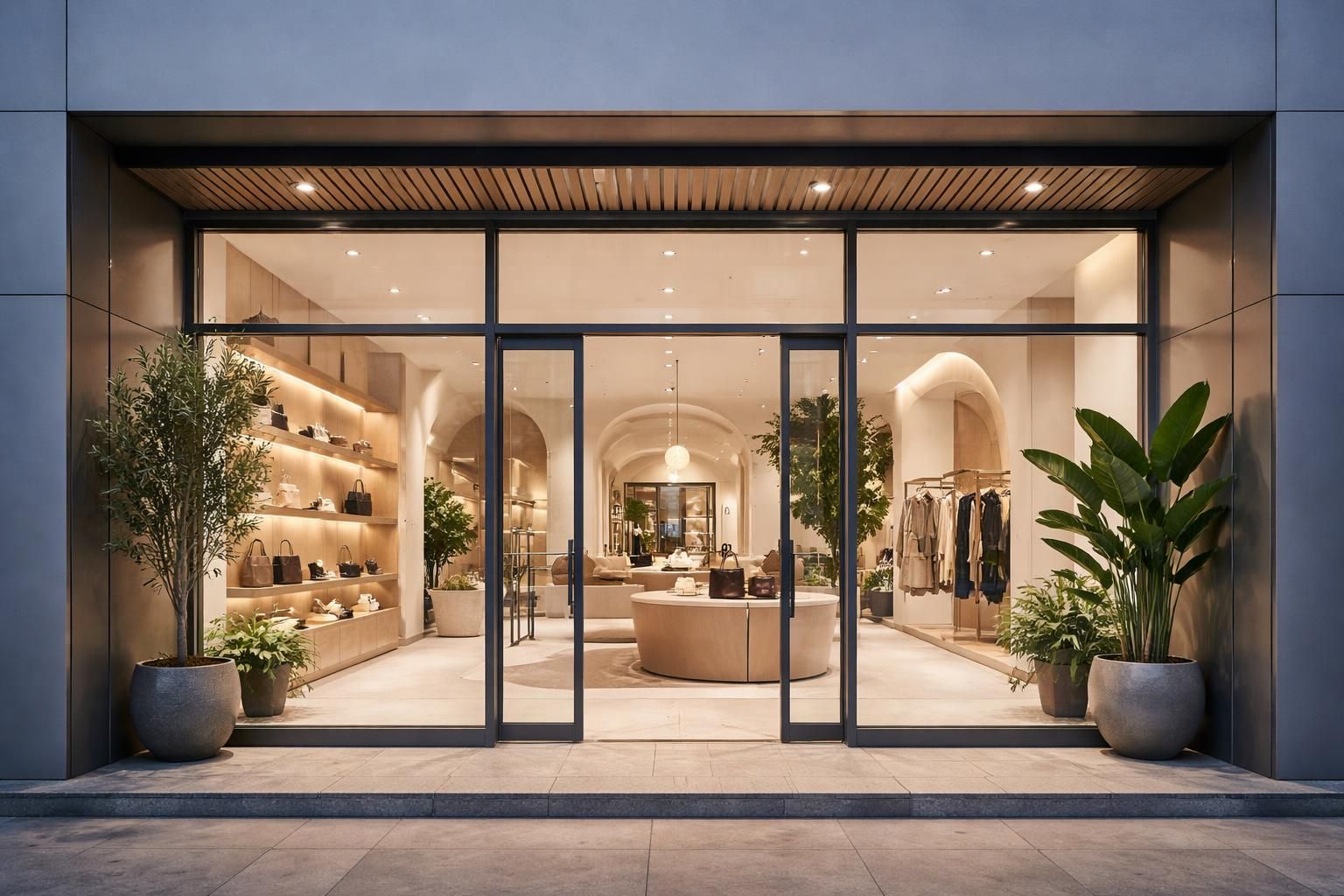 découvrez comment moderniser votre local commercial grâce à une vitrine en aluminium élégante et un agencement sur mesure, idéal pour valoriser votre boutique et attirer plus de clients.