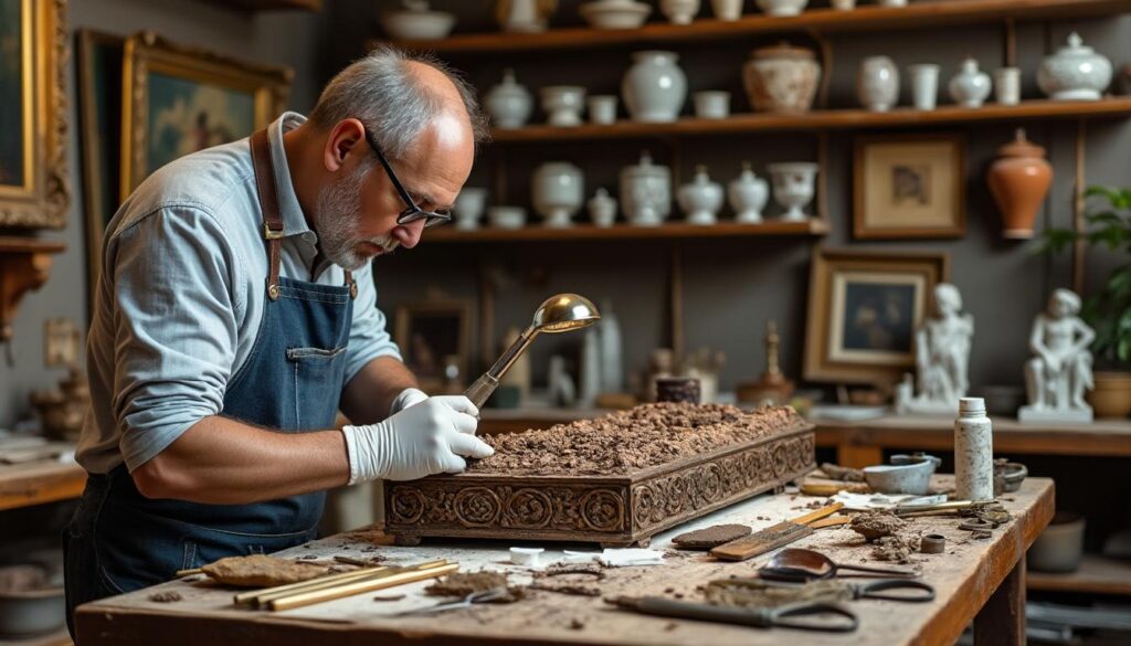 découvrez le rôle essentiel des restaurateurs d’art dans la préservation et la restauration des objets du passé, alliant savoir-faire traditionnel et techniques modernes pour protéger notre patrimoine.